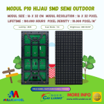 PANEL MODUL P10 PUTIH SMD OUTDOOR
