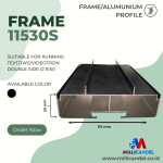 FRAME RUNNINGTEXT ALLUMUNIUM TYPE 4590FA2 OUTDOOR
