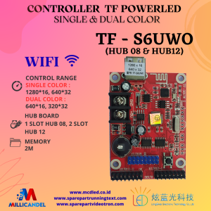 KONTROLER SINGLE COLOR TF S6UWO HUB 08 DAN HUB 12