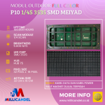 PANEL MODUL P10 1/2 SCAN RGB SMD FULL COLOR OUTDOOR MERK MEIYAD