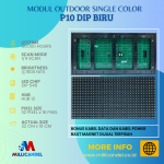 MODUL P10 BIRU DIP OUTDOOR